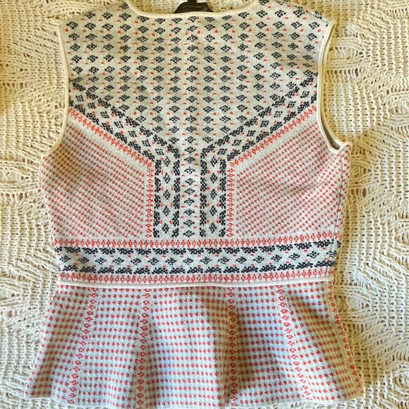 BCBG MaxAzria V Neck Knit Vest- Size M - Picture 2 of 4